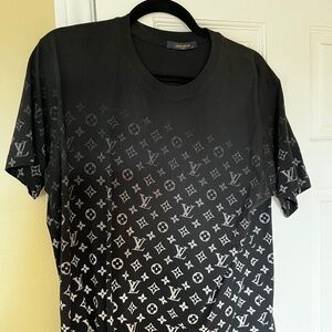 Two men's Louis Vuitton tshirts